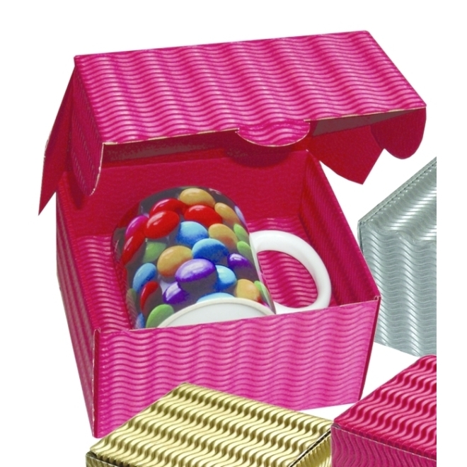 Einlage Mug de Luxe für Kaffeebecher W-Welle